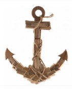 Treibholz Anker